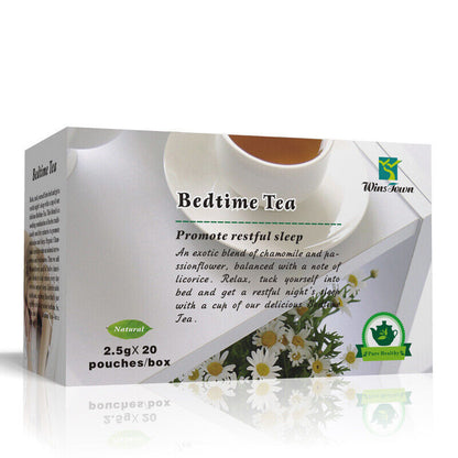 Natural Herbal Bedtime Tea Healthy Herbs Organic Sleep Well Bedtime Tea 2.5g*20