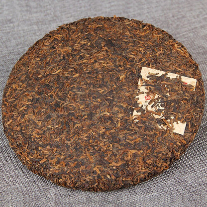 357g Ripe Puer Tea Old Tree Golden Bud Shu Puerh 2003 Iceland Tribute Tea