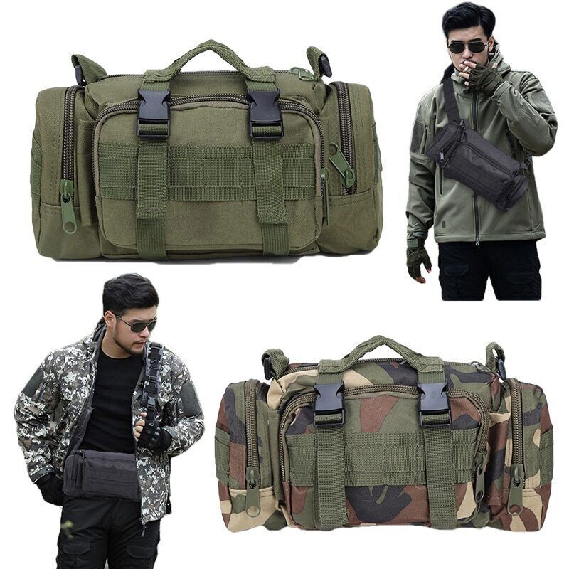Man Backpack Backpack Men Waist Bag Tactical Belt Bag Sports Bags Camping
