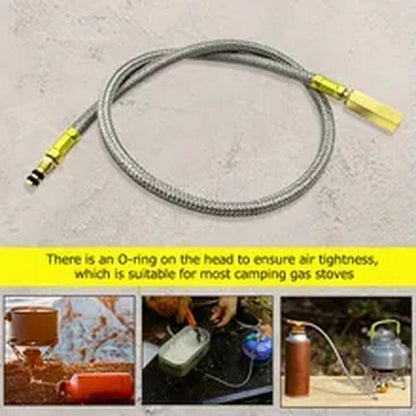 Outdoor Camping Stove Replacement Extend Tube Stove Adapter Gas Hose Extension