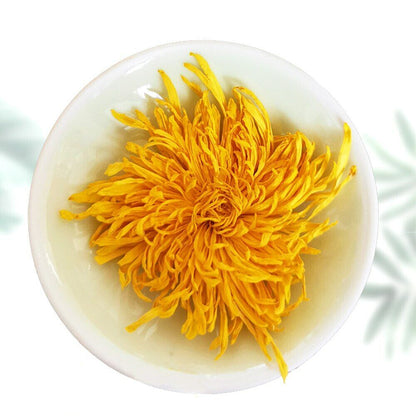 50pcs Chinese Blooming Tea Golden Chrysanthemum Dried Flower Tea for Weight Lose