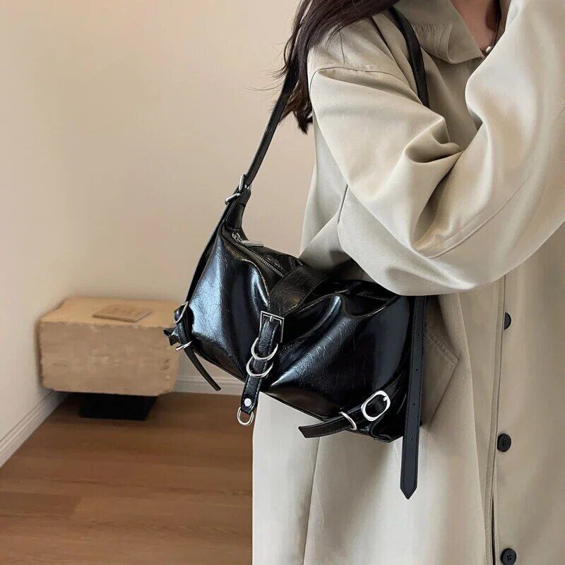 Women's Bags Autumn Sense Shoulder Bag Solid Versatile Handbag