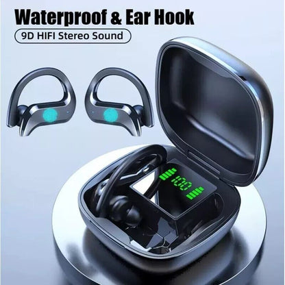 Bluetooth 5.0 Headset TWS Wireless Earphones Earbuds Stereo Headphones Ear Hook