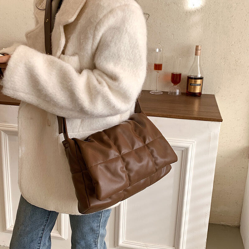 Women'S Shoulder Bag Warm Pu Leather Crossbody Bags Women'S Bag