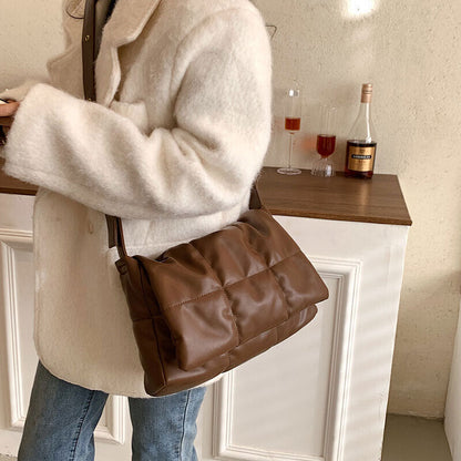 Women'S Shoulder Bag Warm Pu Leather Crossbody Bags Women'S Bag