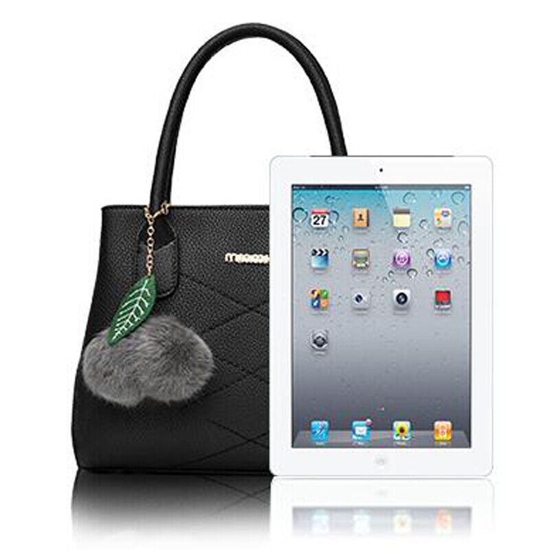 Hot Womens Lady PU Leather Handbag Shoulder Bag Purse Tote Messenger Satchel Bag