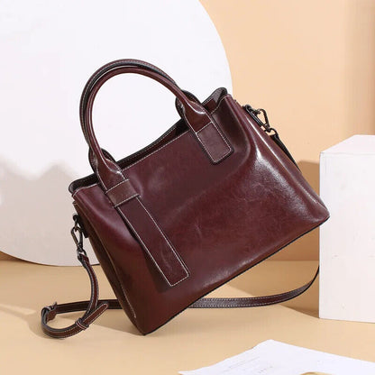 Leather Handbag Women Tote Bags Ladies Shoulder Bags Female Bags