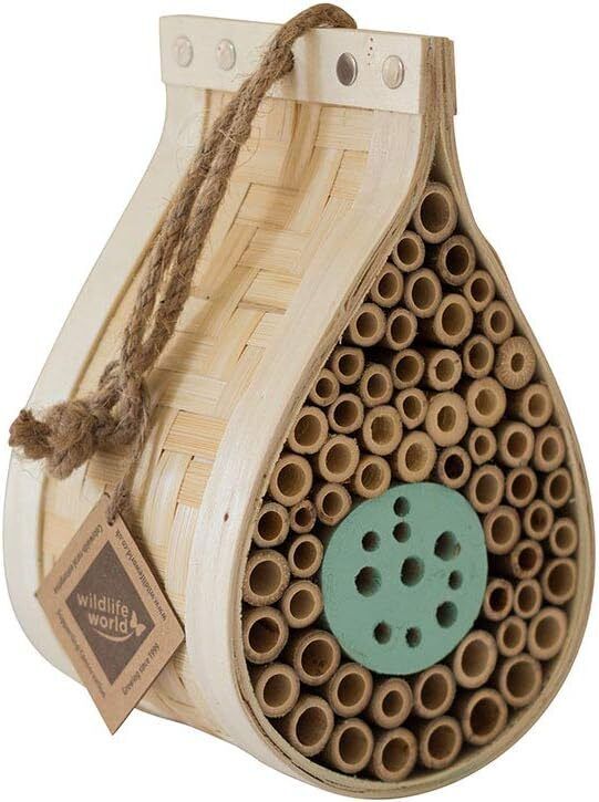 Wooden Butterfly House Dewdrop Nest for Bugs and Moths Garden Decoration Habitat