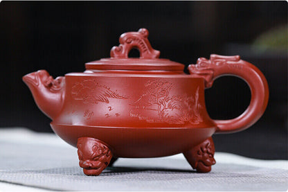 Chinese Yixing Zisha Clay Handmade Exquisite Teapot #862000.2