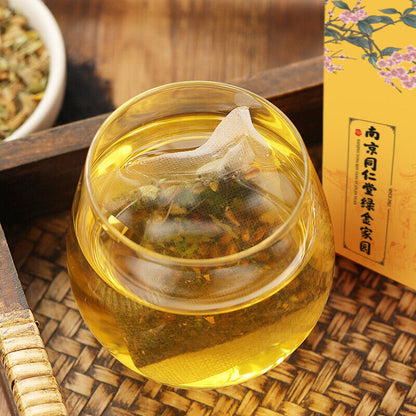 Mulberry Leaf and Corn Husk Tea 同仁堂绿金家园 桑叶玉米须牛蒡茶 疏利肝胆 清热润肺 30包/盒
