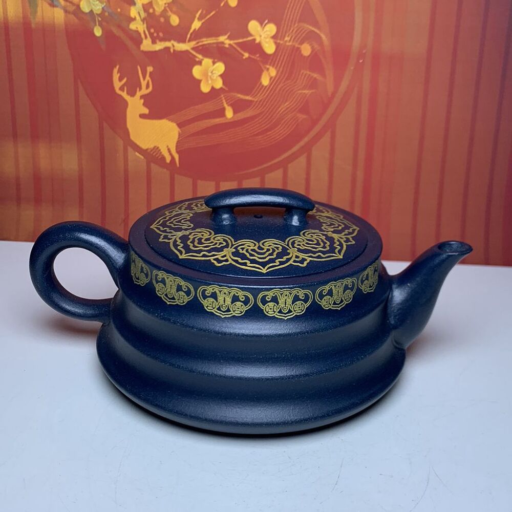 Vintage Chinese Yixing Purple Clay Teapot Zisha Ceremony Nice Teaware Collection