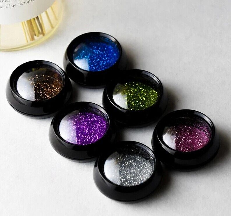 Empty Container 3g Plastic Makeup Jars Loose Powder Cream Sample Vials 10-100Pcs