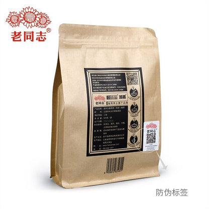 Pu-erh Tea Old Comrade Third-level bulk tea Ripe Pu'er Tea 500g