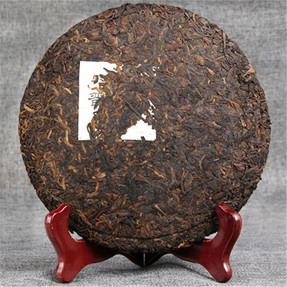 357g Highly Recommended Black Tea China Cooked Compressed Ogranic Puer Tea Cake