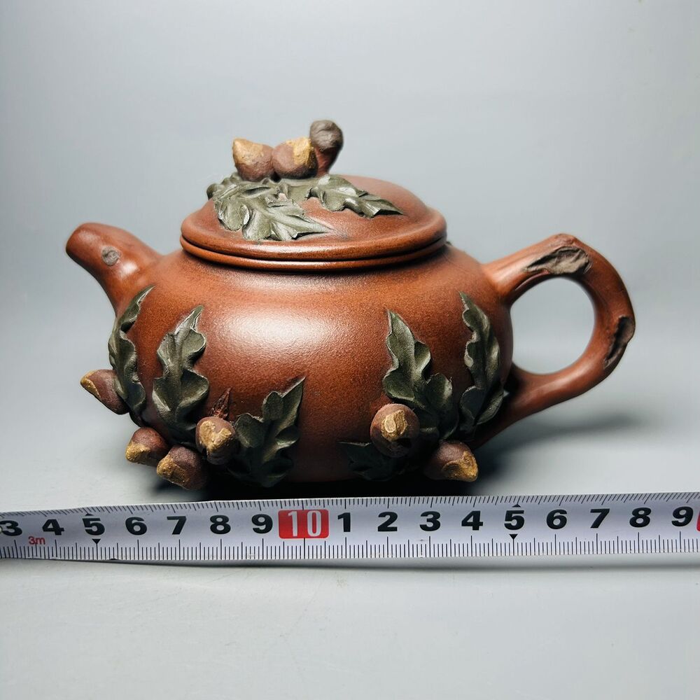 Vintage Chinese Yixing Purple Clay Teapot Zisha Ceremony Teaware Collection Rare