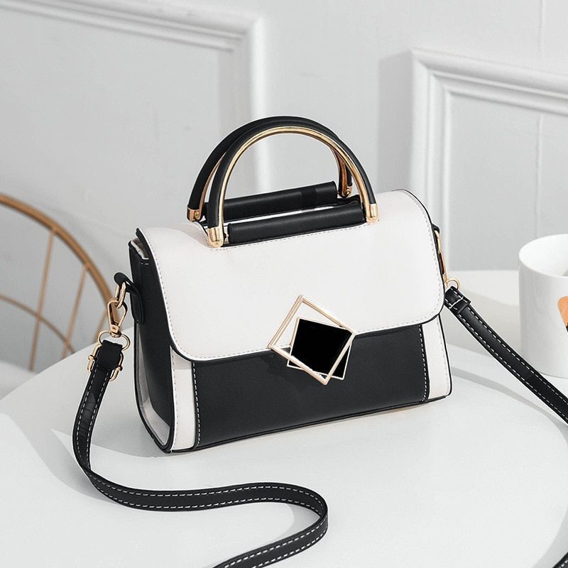 Shoulder Bag Fashion Color Contrast Small Square Bag High Quality 1 Shoulder Bag