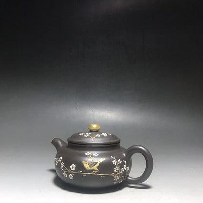 vintage chinese yixing purple clay teapot zisha ceremony teaware collection rare