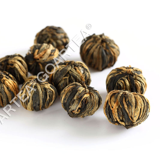 HELLOYOUNG 100g Nonpareil Supreme Yunnan Black Tea Dragon Pearl Dian Hong Ball