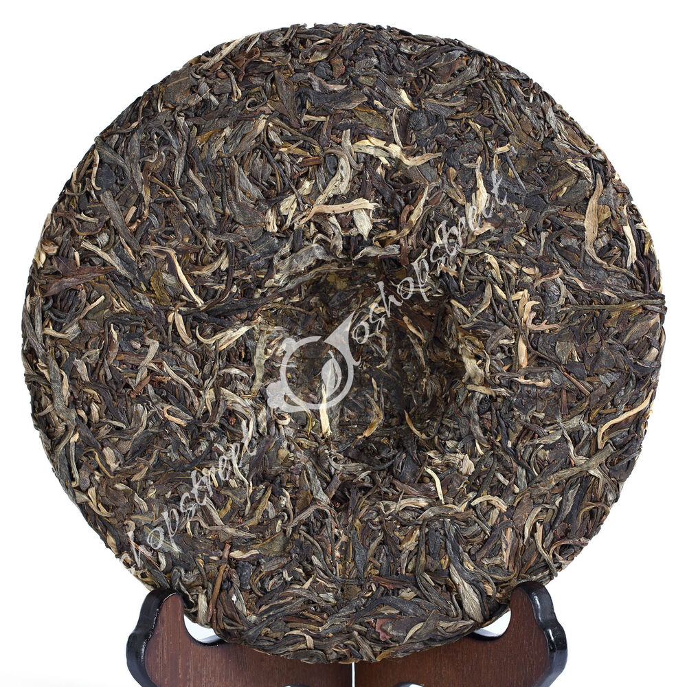 357g Organic Certified Peafowl Banzhang Cake Raw Puer Pu'er Puerh Tea