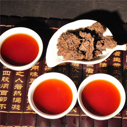 11 Years Old Menghai Puer Ripe Puerh Tea The Oldest Puer Yunnan Tea 50g~500g