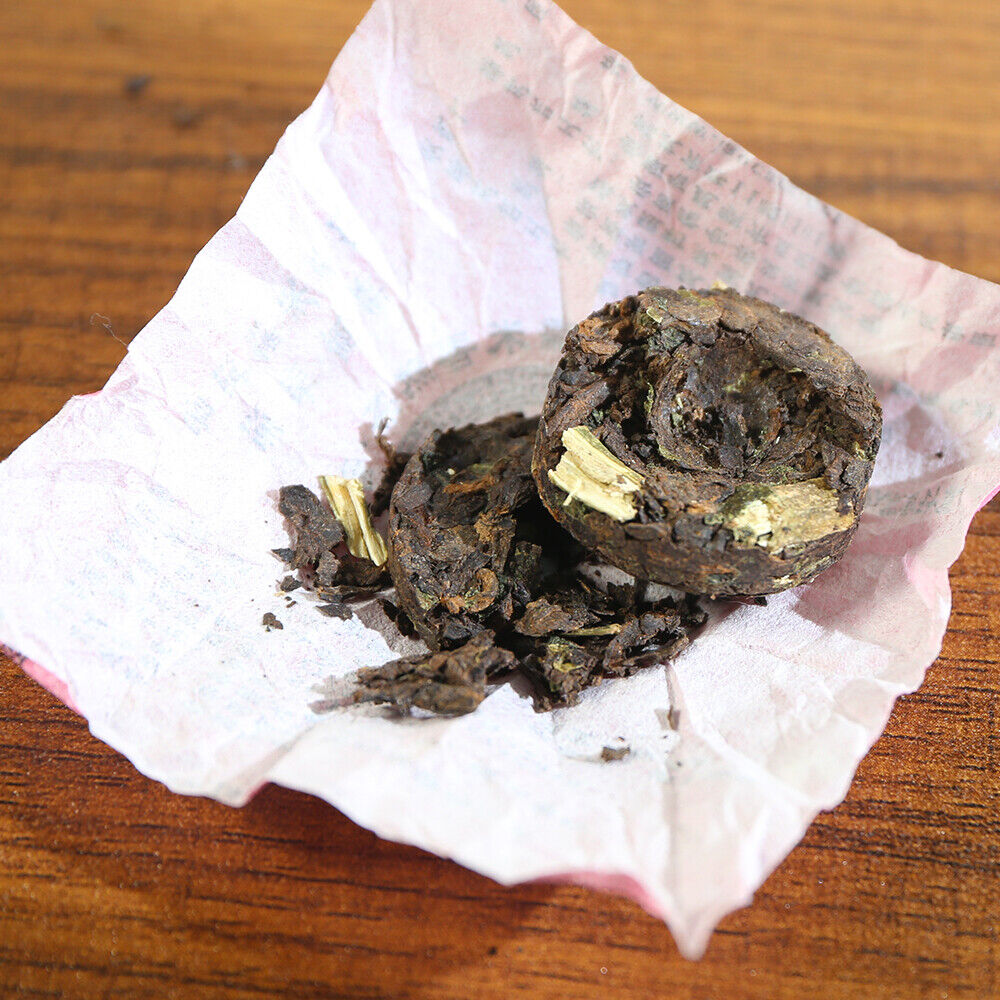 Laocang 2015yr Ripe Te Puer Mini Tuocha Double Rose Flower Flavor Tuo Cha