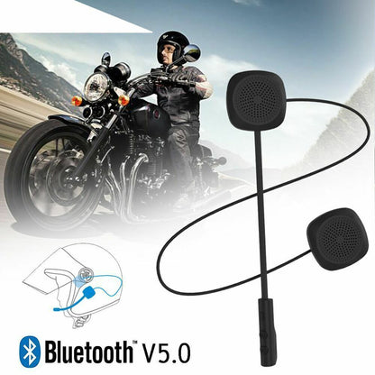 VR Robot Bluetooth 5.0 Moto Helmet Headset Wireless Handsfree Stereo Earphone BT