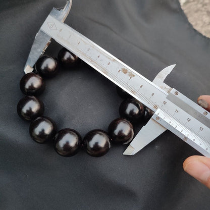Purple sandalwood Buddhist Prayer Matching Mens Beaded Bracelets anxiety relief
