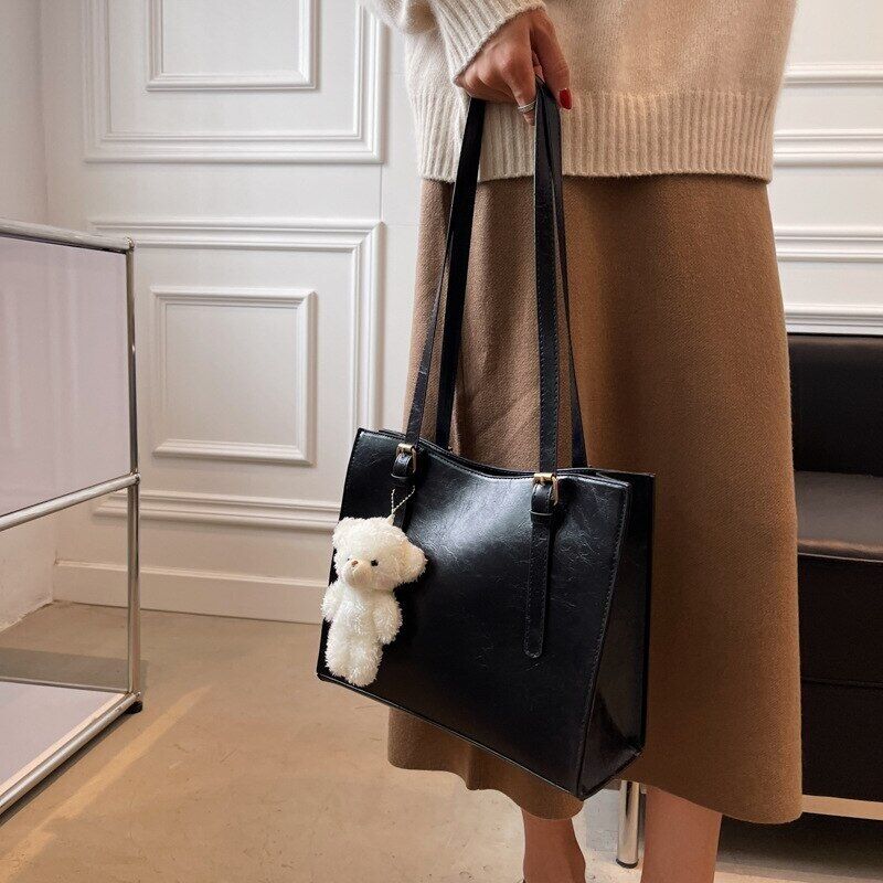 Women's Bag Shoulder Bags PU Leather Shoulder Bags Ladies Wild Bags