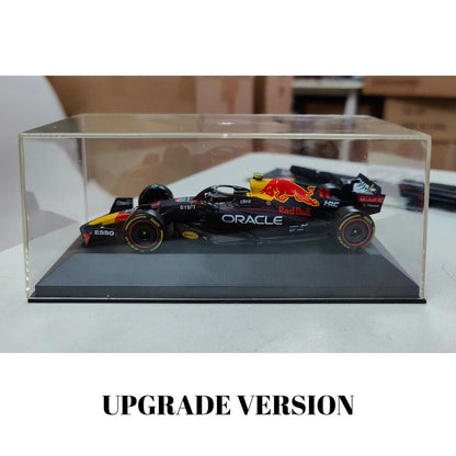 Toy Car Model Display Case Acrylic Hard Cover DIY Figure Storage Scale 1:43 1:64