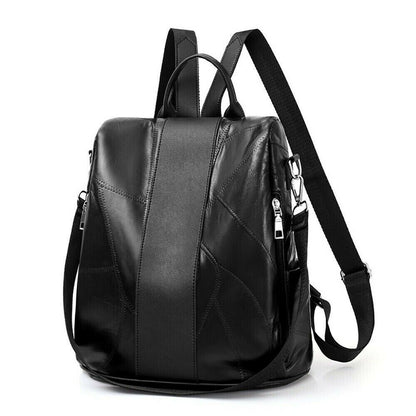 Womens Ladies PU Leather Shoulder Messenger Handbag Cross Body Tote Bag