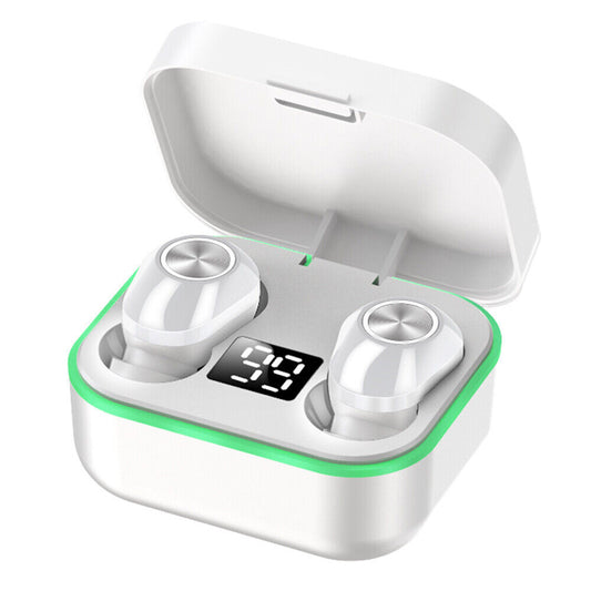 Mini Wireless Earbuds Bluetooth 5.0 TWS Stereo IPX5 Earphones Headphone Headset