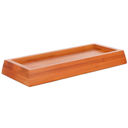 Sharpening Stone Base Wooden Whetstone Holders Rectangular Sharpener Tray 21x9cm