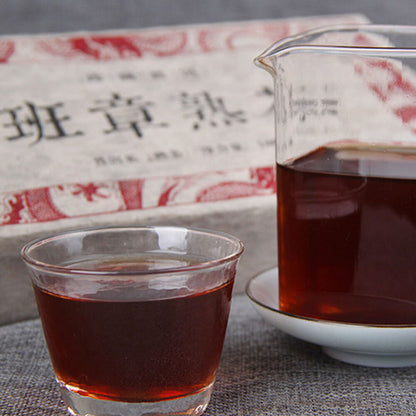Puerh Tea Jujube Old Tree Yunna LaoBanzhang Black Puerh Tea 1000g High Quality