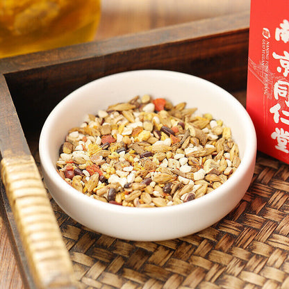 同仁堂芡实橘皮红豆薏米茶袋泡茶养生茶150g Tongrentang Orange peel red bean Pearl Barley tea