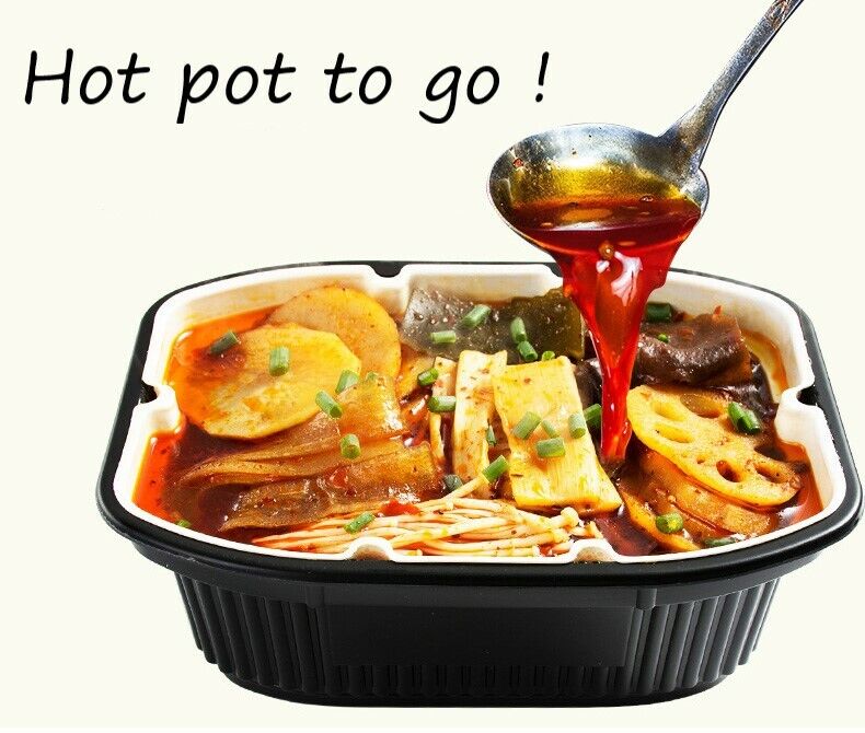 Hotpot Chinese Instant self heating cooking noodle box Asian snacks mini Hot Pot