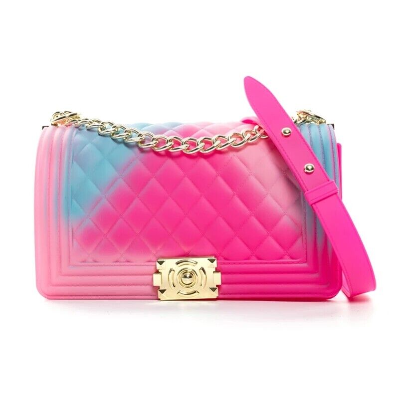 Handbags Women Jelly Shoulder Bag Women's Cluth Tote Ladies Crossbody Bags