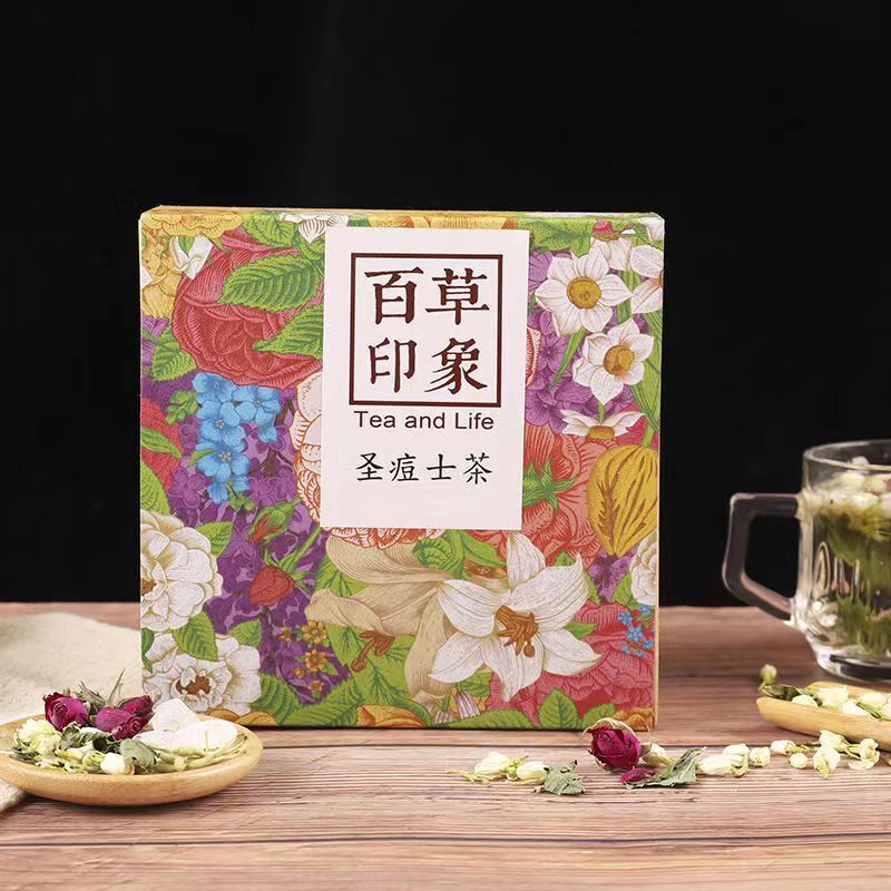 75g Rose Jasmine Mint Mixture Herbal Flower Tea Chinese Herbs Tea Health Care