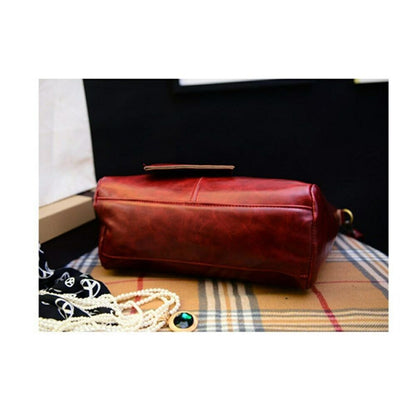 Women Ladies PU Leather Handbag Shoulder Lady Casual Shopper Messenger Bag Purse