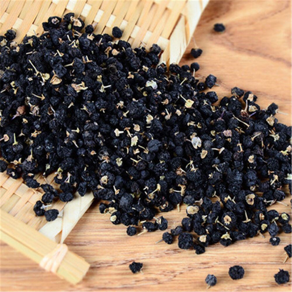 Chinese Black Goji Berries Lycium Wolfberry Kidney Sex Wild Organic