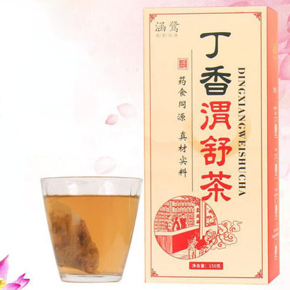 150g Dingxiangweishucha Fuling Foshou Shanzha Damai Herbs Tea Natural Herbal Tea