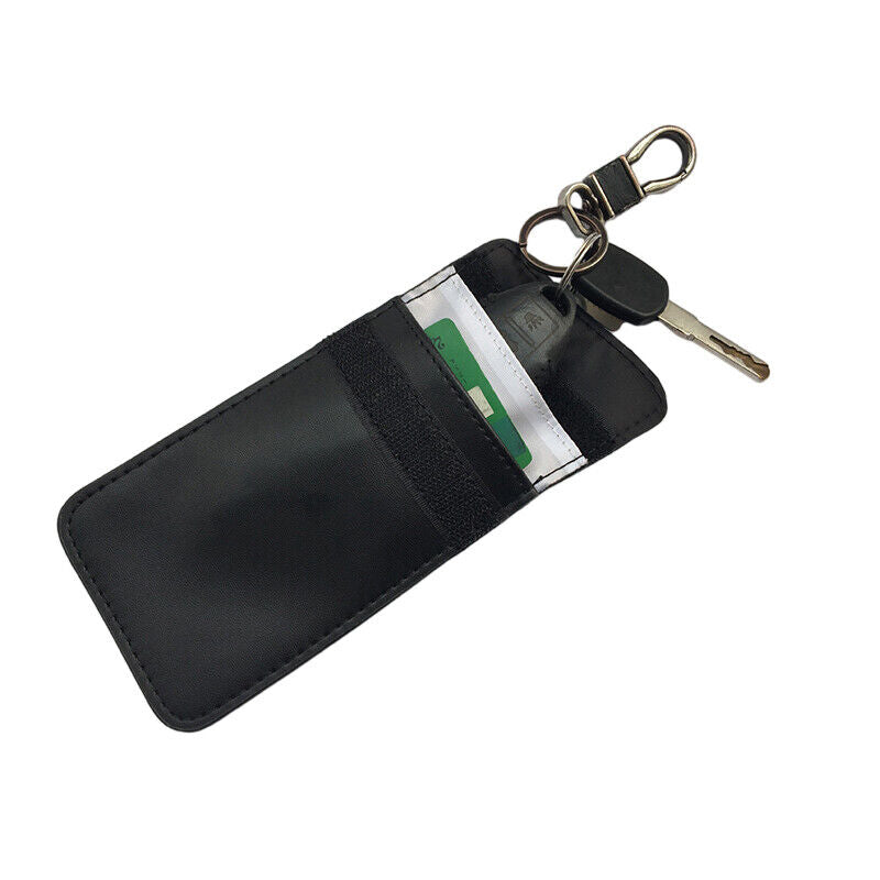 Mini Faraday Bag Car Key Signal Blocking Wallet Blocker Case RFID Car Shielding