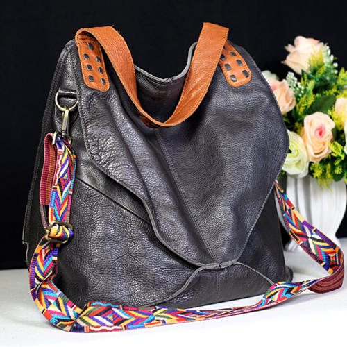 Bags 100% Genuine Leather Handbags Women Bags Multifunction Shoulder Bag