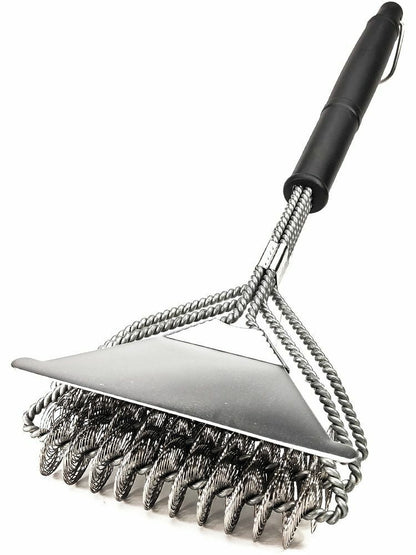 Grill Brush Scraper BBQ Cleaner Tools Weber Ideal Barbecue Accessories Stain Gas