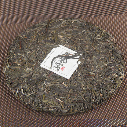 357g Yiwu Raw Puerh Tea Cake Fenghuangwo Yunnan Pu-erh Shengcha Pu'er Green Tea