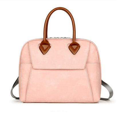15.6“ Womens Girl Laptop Leather Bag Briefcase Work Bag Large Office Handbag