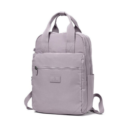 Waterproof Laptop Bag Student Nylon Oxford Cloth Small Backpack 28*15*40CM Black