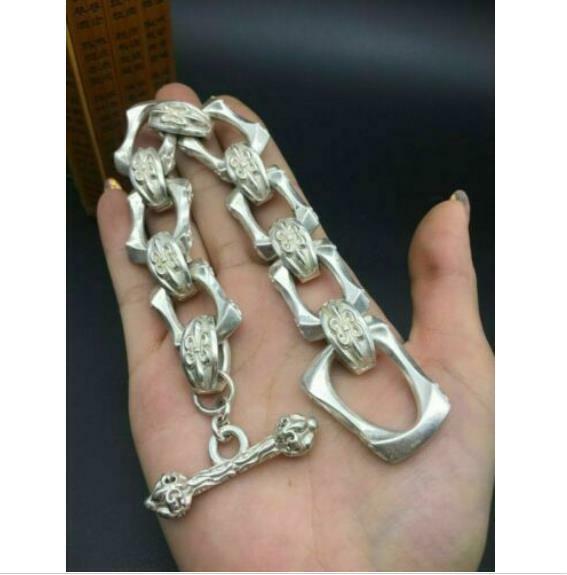 2021 Fashion tibet silver Men / girl Hand delicacy Statye Bracelet