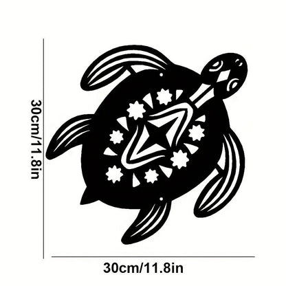 Coastal Baby Turtle Ocean Beach Metal Wall Art,Metal Art Interior Decoration