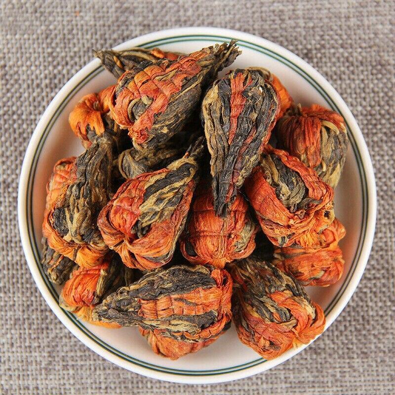 2023 Dianhong Bai He Bao Ta Dian Hong Handmade Kungfu Honey Fragrant Black Tea