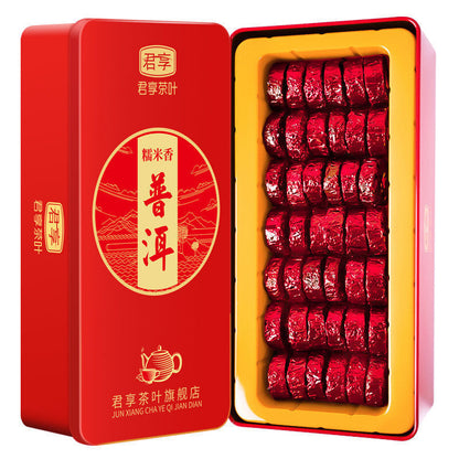 Yunnan Nuoxiang Pu'er Tea Small Tuocha Cake Ripe Tea Grain Packed Black Tea 250g